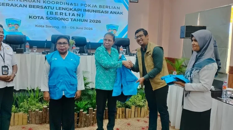 Berlian Hadir di Kota Sorong Sebagai Respon dalam Pencapaian Target Imunisasi