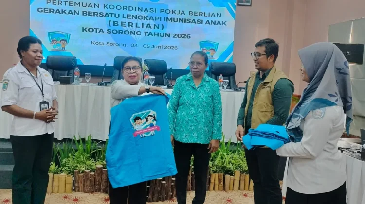 Berlian Hadir di Kota Sorong Sebagai Respon dalam Pencapaian Target Imunisasi