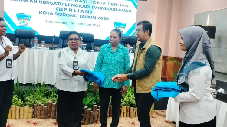 Berlian Hadir di Kota Sorong Sebagai Respon dalam Pencapaian Target Imunisasi