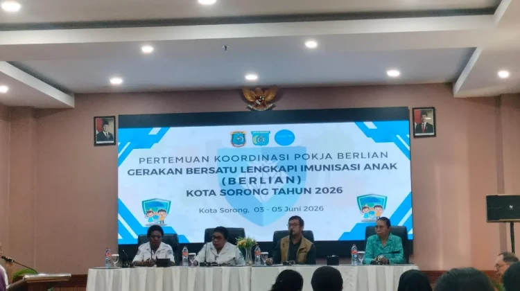 Berlian Hadir di Kota Sorong Sebagai Respon dalam Pencapaian Target Imunisasi