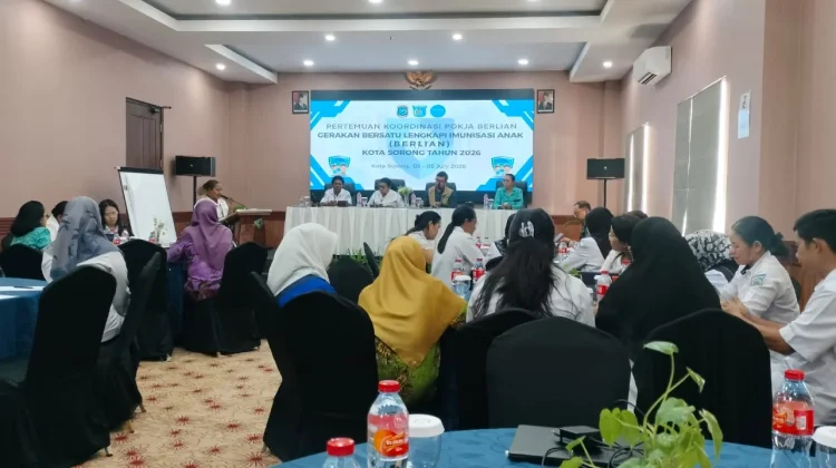 Berlian Hadir di Kota Sorong Sebagai Respon dalam Pencapaian Target Imunisasi