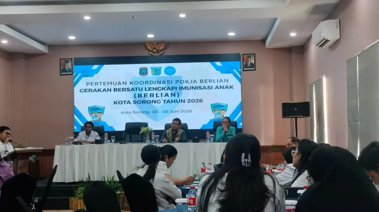 Berlian Hadir di Kota Sorong Sebagai Respon dalam Pencapaian Target Imunisasi