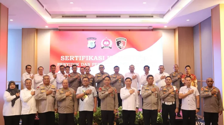 Kapolda PBD Buka Pelaksanaan Sertifikasi Penyidik dan Penyidik Pembantu Polri
