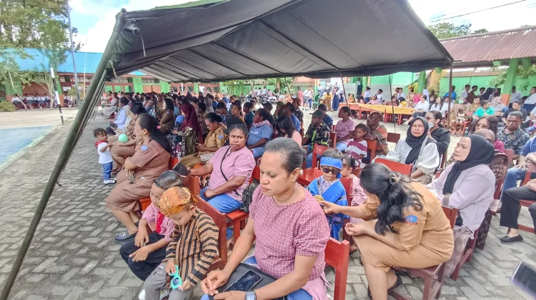 Penamatan Siswa Kelas IX SMP Negeri 1 Teminabuan