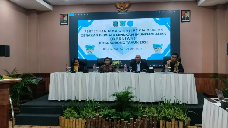 Unicef Bersama Pemerintah Kota Sorong Siap Dukung Imunisasi Bagi Anak