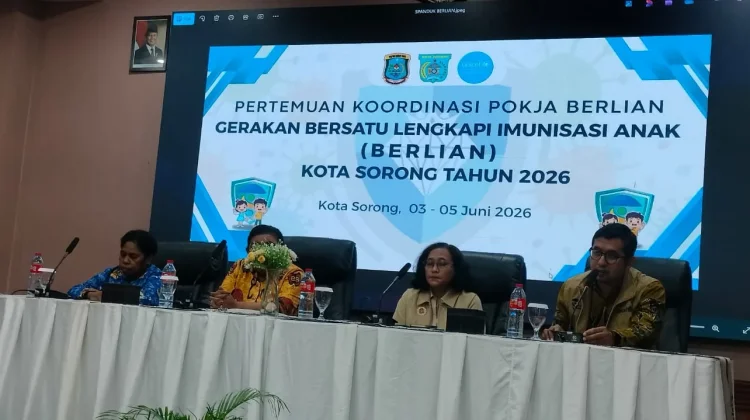 Berlian Hadir di Kota Sorong Sebagai Respon dalam Pencapaian Target Imunisasi