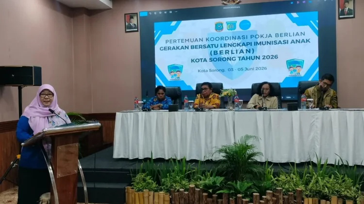 Berlian Hadir di Kota Sorong Sebagai Respon dalam Pencapaian Target Imunisasi