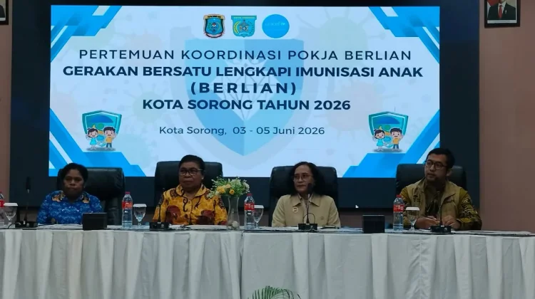 Berlian Hadir di Kota Sorong Sebagai Respon dalam Pencapaian Target Imunisasi