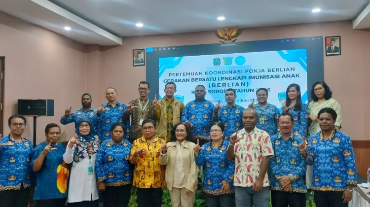 Berlian Hadir di Kota Sorong Sebagai Respon dalam Pencapaian Target Imunisasi