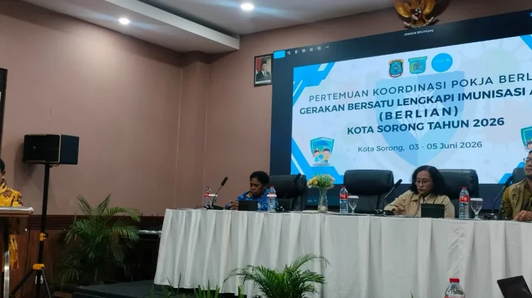 Berlian Hadir di Kota Sorong Sebagai Respon dalam Pencapaian Target Imunisasi