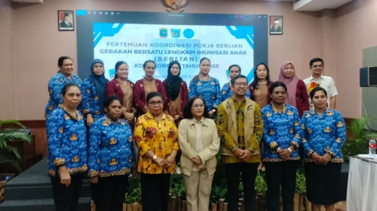 Berlian Hadir di Kota Sorong Sebagai Respon dalam Pencapaian Target Imunisasi