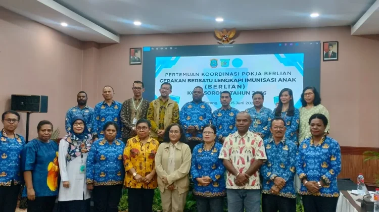Berlian Hadir di Kota Sorong Sebagai Respon dalam Pencapaian Target Imunisasi