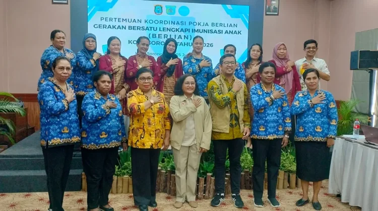 Berlian Hadir di Kota Sorong Sebagai Respon dalam Pencapaian Target Imunisasi