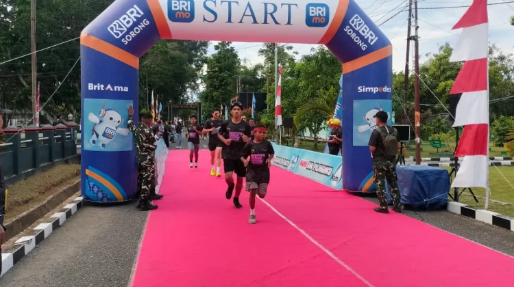 Korem 181/PVT Rayakan HUT ke-63 Melalui Ajang Pravita RUN