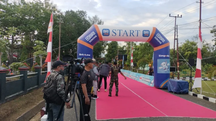 Korem 181/PVT Rayakan HUT ke-63 Melalui Ajang Pravita RUN