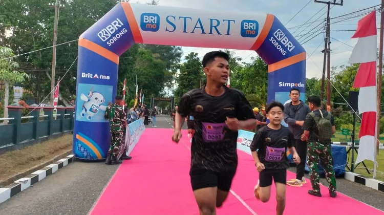 Korem 181/PVT Rayakan HUT ke-63 Melalui Ajang Pravita RUN