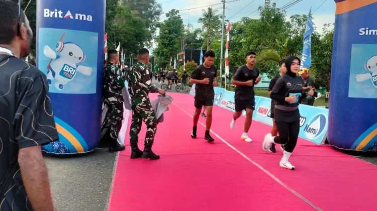 Korem 181/PVT Rayakan HUT ke-63 Melalui Ajang Pravita RUN
