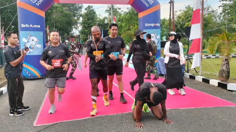 Korem 181/PVT Rayakan HUT ke-63 Melalui Ajang Pravita RUN
