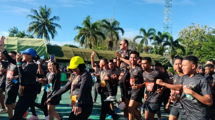Korem 181/PVT Rayakan HUT ke-63 Melalui Ajang Pravita RUN