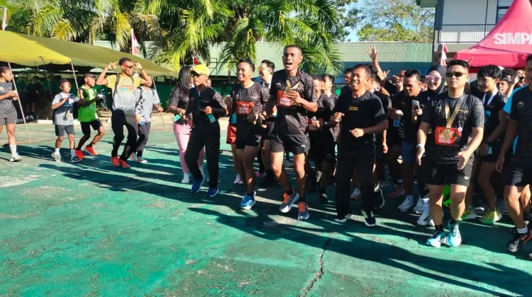 Korem 181/PVT Rayakan HUT ke-63 Melalui Ajang Pravita RUN