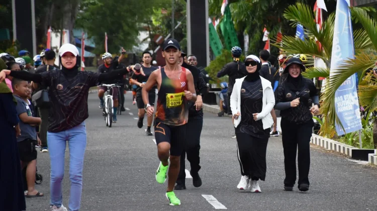 Korem 181/PVT Rayakan HUT ke-63 Melalui Ajang Pravita RUN