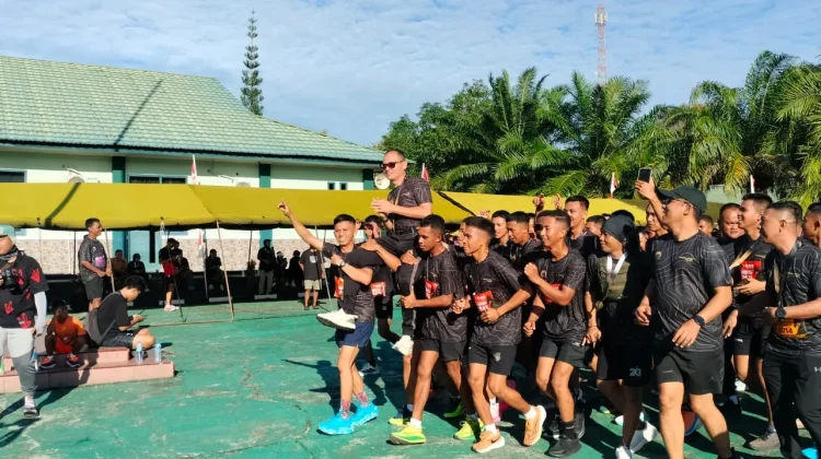Korem 181/PVT Rayakan HUT ke-63 Melalui Ajang Pravita RUN