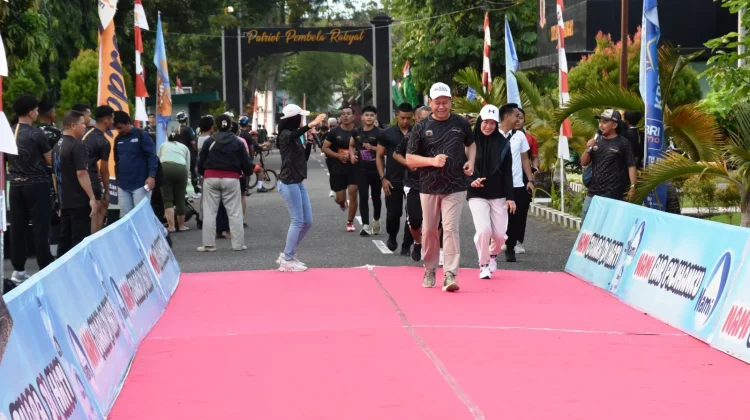 Korem 181/PVT Rayakan HUT ke-63 Melalui Ajang Pravita RUN