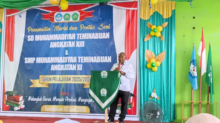 Penamatan Anak Didik SD dan SMP Muhammadiyah Teminabuan