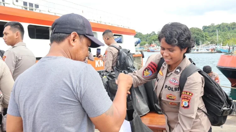 Sambang Nusa Presisi dan Baksos, Warnai HUT ke-80 Bhayangkara