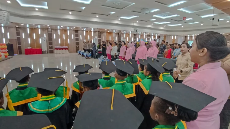 Penamatan Peserta Didik TK Kemala Bhayangkari 12 Teminabuan