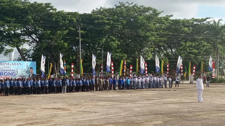 Upacara  HUT ke-59 Kabupaten Sorong