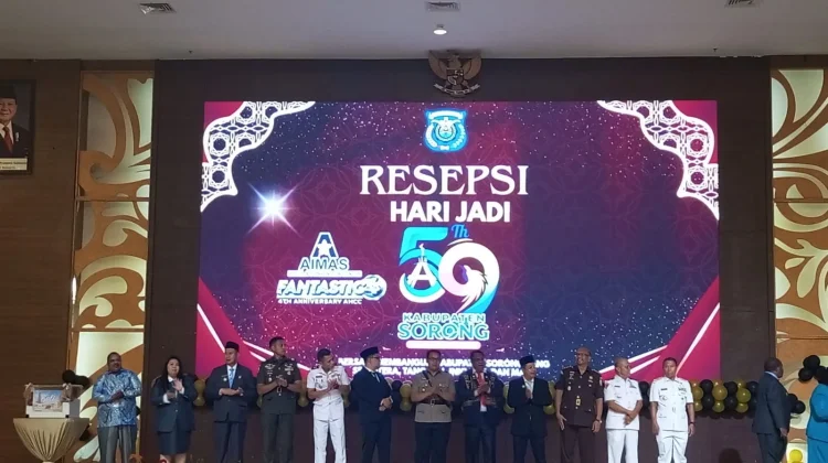 Resepsi HUT Ke-59 kabupaten Sorong