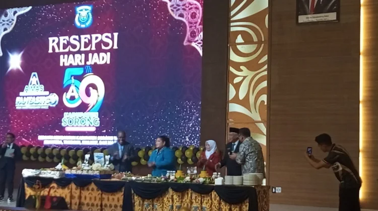 Resepsi HUT Ke-59 kabupaten Sorong
