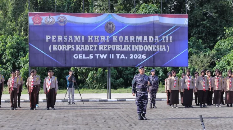 Persami Korps Kadet Republik Indonesia Koarmada III Resmi Ditutup