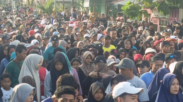 Ribuan Warga Kabupaten Sorong Ikuti Jalan Sehat Tahun Baru Islam 1448 H