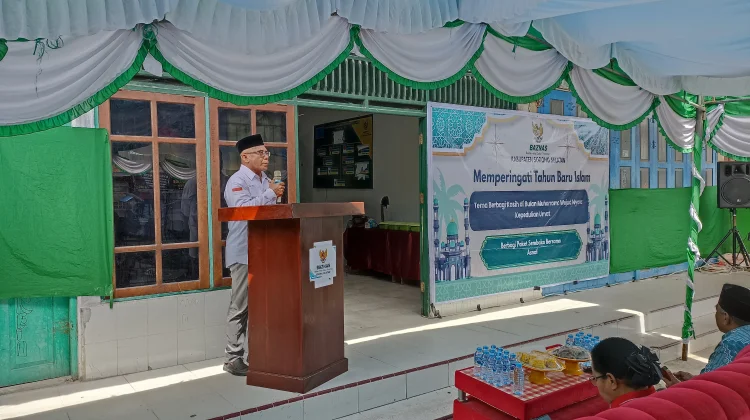 Baznas Sorong Selatan Berbagi Sembako Peringati Tahun Baru Islam 1448 Hijriah