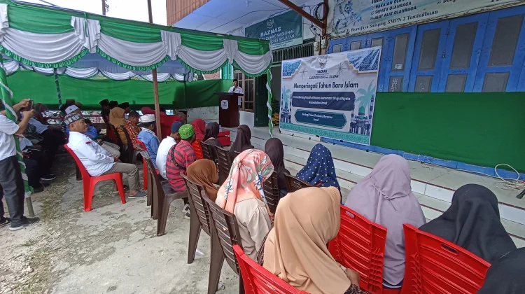 Baznas Sorong Selatan Berbagi Sembako Peringati Tahun Baru Islam 1448 Hijriah