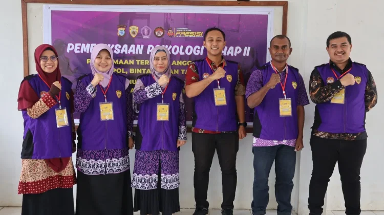 Pemeriksaan PMK dan Psikologi Tahap II Calon Bintara Polri