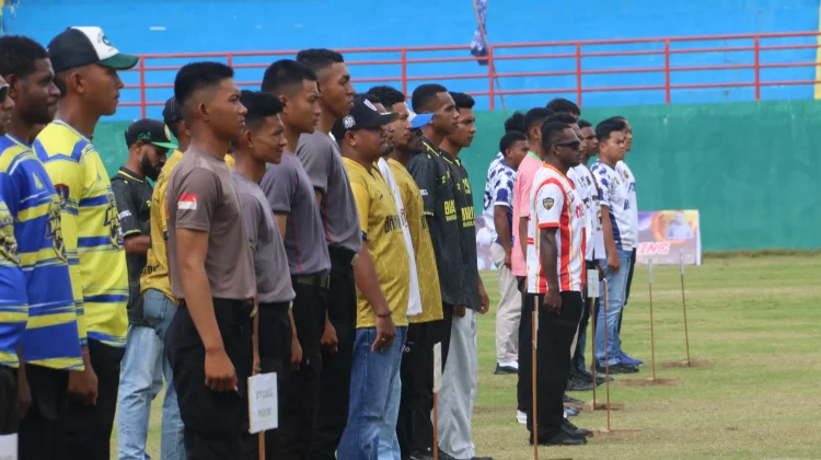Kapolda PBD Resmi Buka Turnamen Sepak Bola Kapolda Cup II