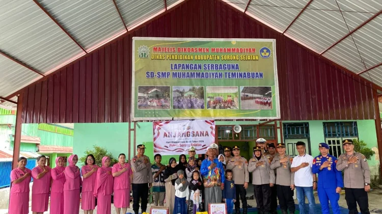 Polres Sorsel Anjangsana ke Purnawirawan dan Warakawuri hingga Panti Asuhan