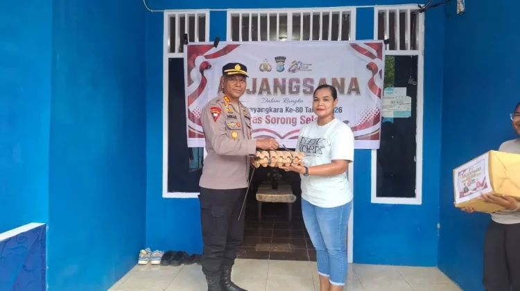 Polres Sorsel Anjangsana ke Purnawirawan dan Warakawuri hingga Panti Asuhan