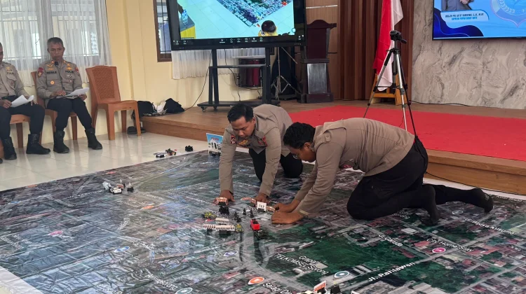 Polda PBD Laksanakan TFC, Tingkatkan Kesiapan Personel Hadapi Dinamika Unjuk Rasa