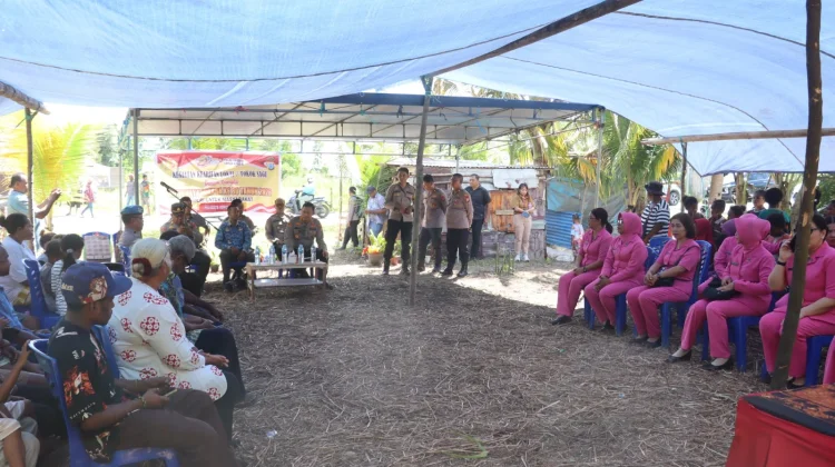 Sambut HUT ke-80 Bhayangkara, Polresta Laksanakan Kearifan Lokal Tokok Sagu