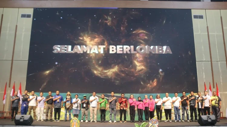 Sambut Hari Bhayangkara, Kapolda PBD Membuka Secara Resmi Lomba Yospan