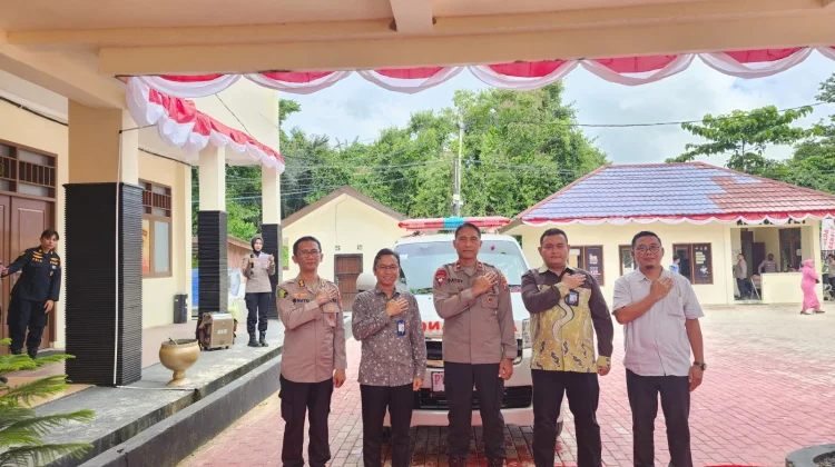BRI Serahkan Bantuan CSR Mobil Ambulans kepada Polda Papua Barat Daya