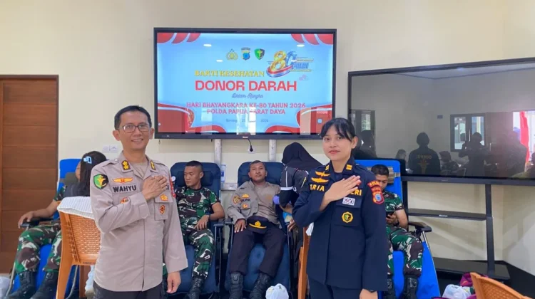 Polda PBD Selenggarakan Bakti Kesehatan Sambut Hari Bhayangkara ke-80
