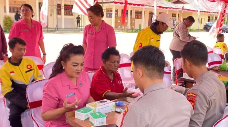 Polda PBD Selenggarakan Bakti Kesehatan Sambut Hari Bhayangkara ke-80