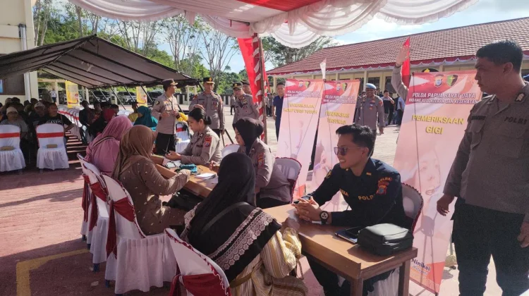 Polda PBD Selenggarakan Bakti Kesehatan Sambut Hari Bhayangkara ke-80
