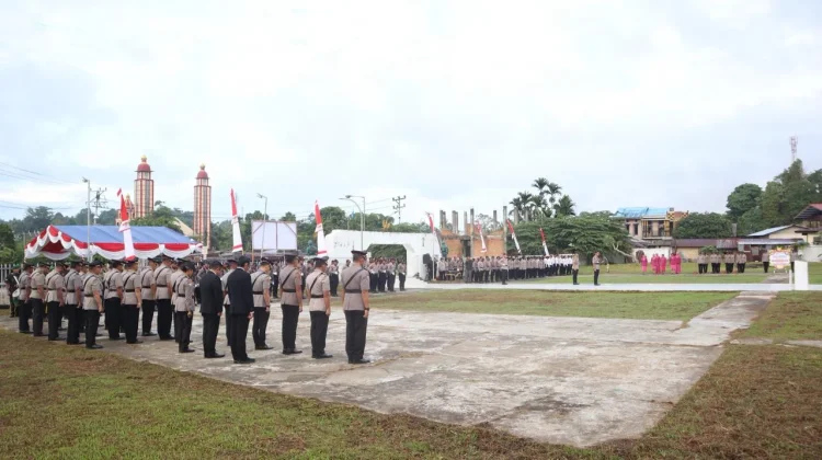 Kapolda PBD Pimpin Upacara Ziarah Rombongan di TMP