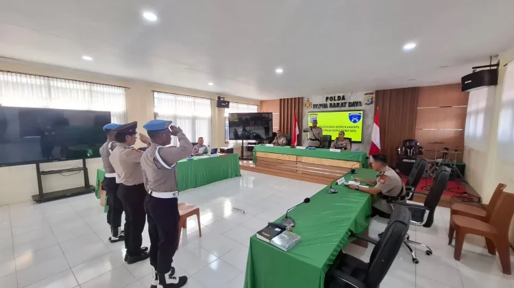 Mangkir Dinas, Bid Propam Polda PBD Laksanakan Sidang Disiplin